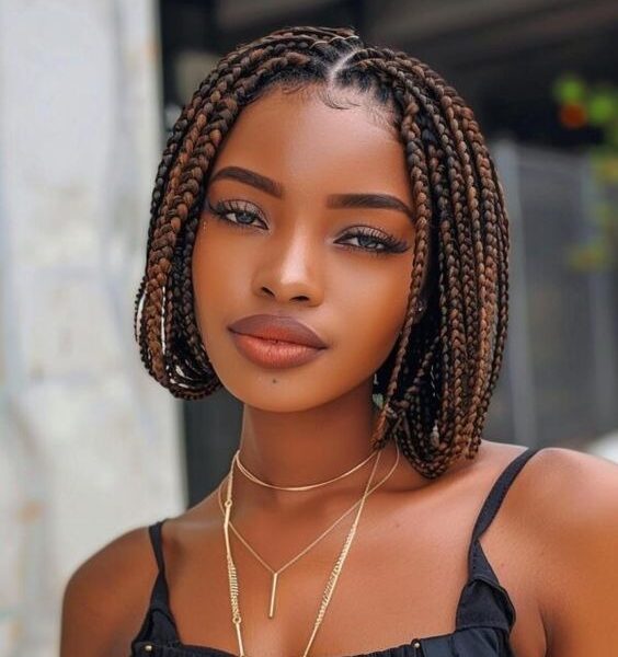 Short Braided Wigs